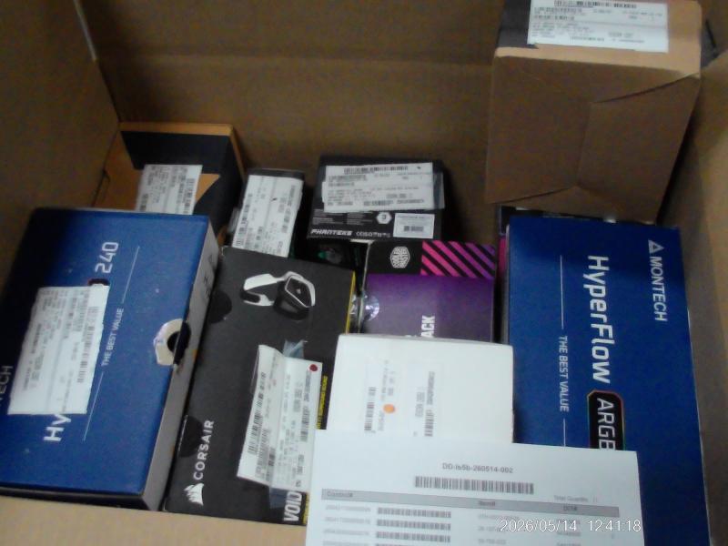 Liquid Cooling, Gaming Computer Accessories Lot & More - $1K - 11 Qty.