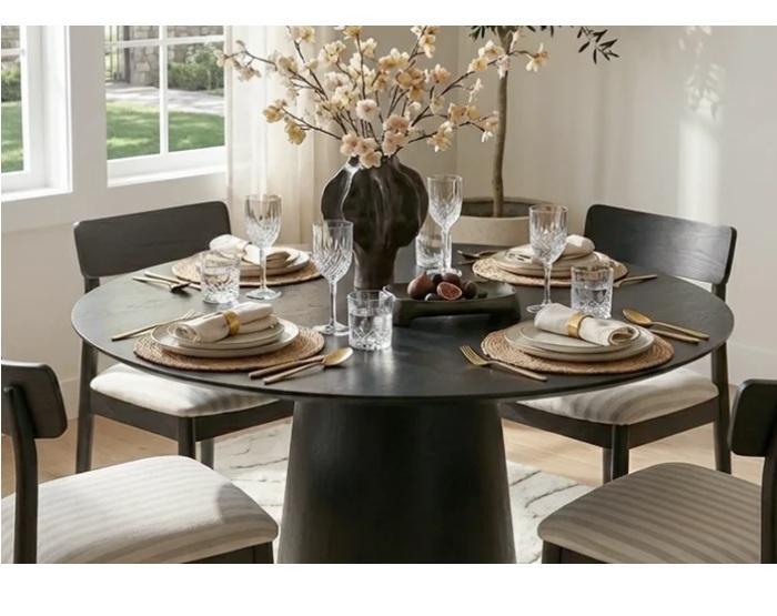 Furniture - Coffee Tabletop, Saigong 42" Wooden Dining Tabletop, Eveline Upholstered Platform Bed Frame - MSRP $1,878