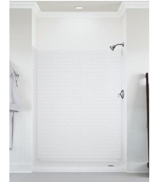 Allen+Roth Subway 9pc Glue Up Alcove Shower Wall Surround, Kobalt Heavy-Duty 6Cu.ft Steel Yard Cart, Watts -MSRP $2,321