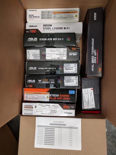 Gaming Computer PC Motherboard Lot & More - $5.7K - 23 Qty.