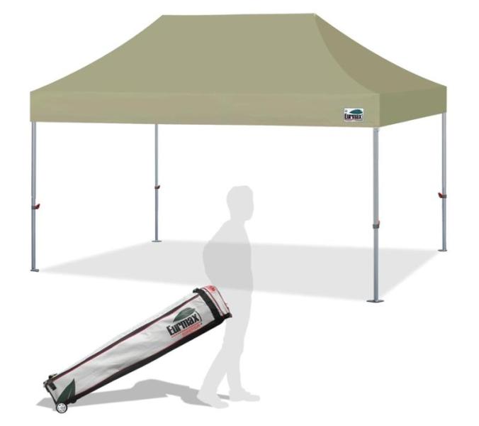 General Merchandise- Eurmax USA Canopy, APOTO 2 Pack Outdoor Light, Electric Car Jack Kit - MSRP $2,765