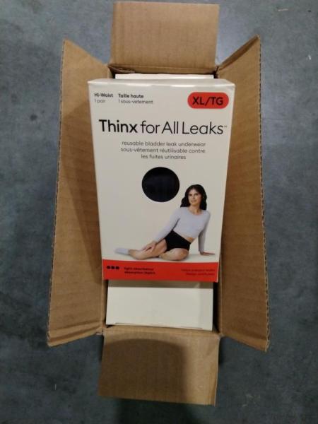 Health & Beauty- Thinx for All Leaks Waisted Bladder Leak Underwear - MSRP $1,077