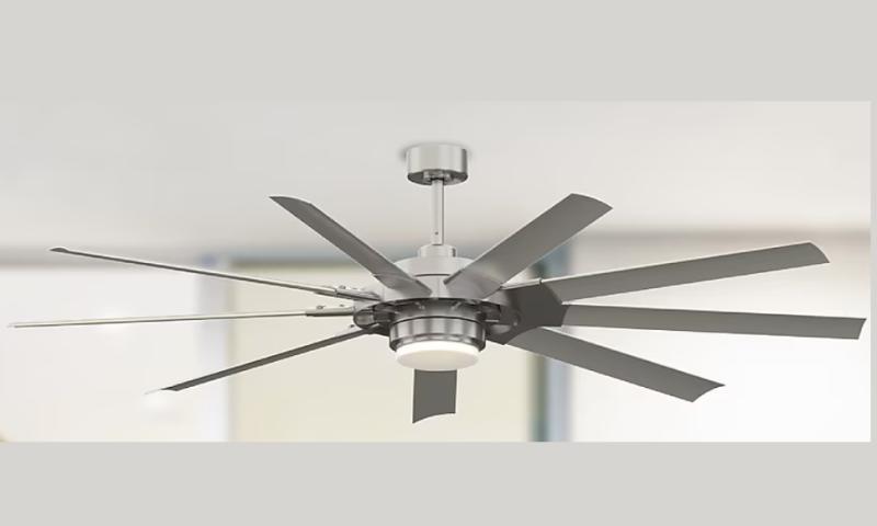 Fanimation Slinger v2 72in Brushed Nickel LED Ceiling Fans, Dial Manufacturing 3-Speed Portable Cooler - MSRP $2,255