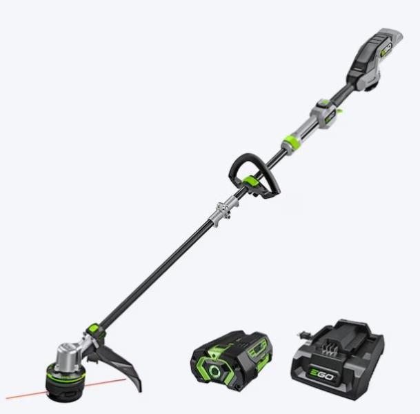 EGO POWER+ POWERLOAD 56V 16in Telescopic Shaft Battery String Trimmer, Utilitech Sump Pump1/2HP 115V - MSRP $2,406