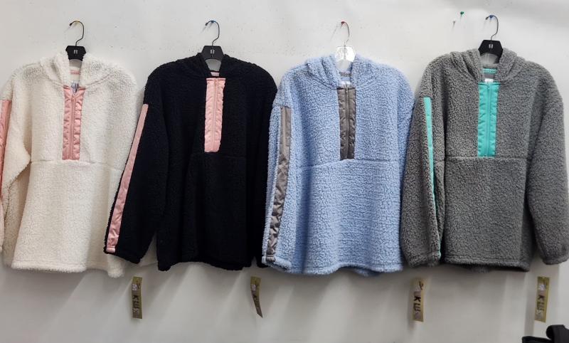 Plus Size Muk Luks Faux Sherpa 1/4 Zip Topper MSRP: $9,800