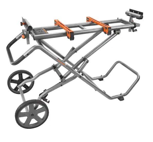 Tools & Hardware - RIDGID Foldable Mobile Miter Saw Stand, Milwaukee Packout Tool Station, RYOBI - Est Retail $1,035