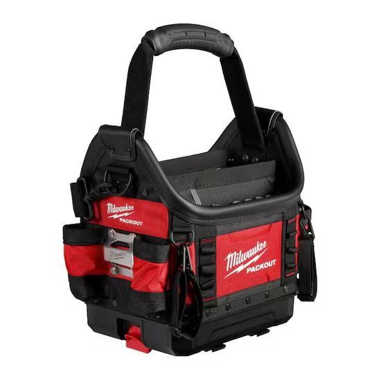 Mixed Lot - Milwaukee Packout Tool Bag, Master Flow Attic Fan, Schlage Camelot Handleset - Est Retail $12,296- 4plts