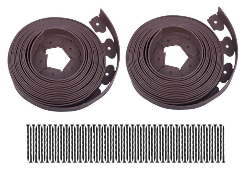 Lawn & Garden - YANEYRIE Garden Edging w/Spikes, USKICH Mulch Glue, NILUTO High Pressure Hose Nozzle - MSRP $10,310