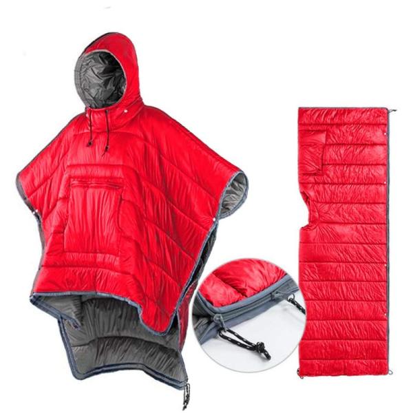 Outdoors - OrthoComfoot Orthopedic Trekking Hiking Boots, ATEPA Down Sleeping Bag, HI SUYI Poncho Blanket - MSRP $1,762