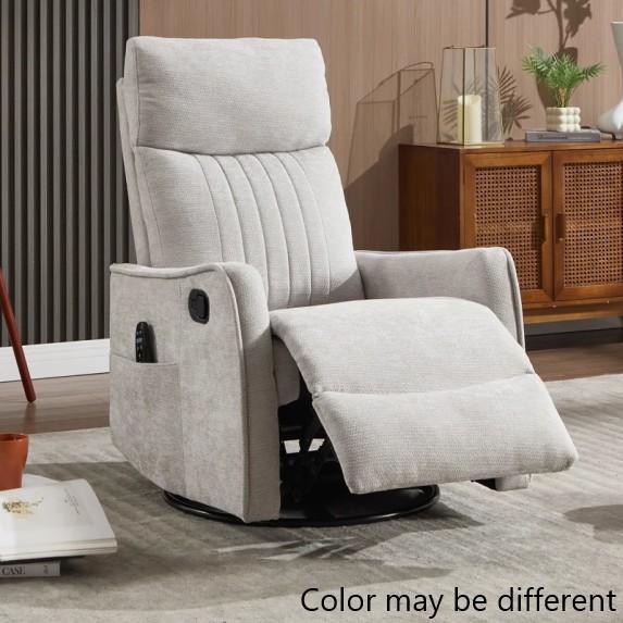 Furniture - Lila Swivel Rocker Recliner, Leonard Patio Armchairs, Josman Upholstered Dining Chair - MSRP $1,872