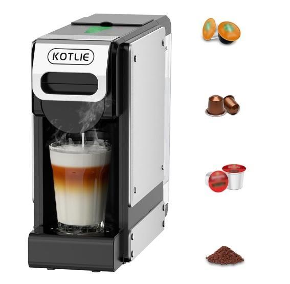 KOTLIE 19-Bar Single Serve Coffee Maker, L'AGRATY Chunky Knit Blanket Throw, FineMade Belgian Waffle Maker -MSRP $1,456