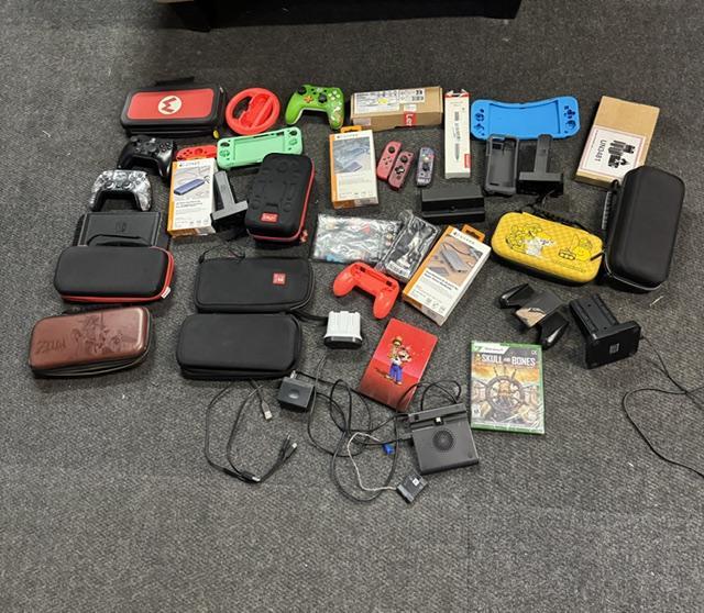 Video Games, Keyboards, Controllers, Nintendo Cases and More!