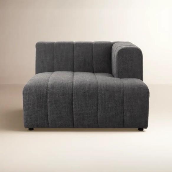 Furniture - Bowry Upholstered Accent Chair, Radoslava Executive Desk, Morden Chenille Sofa - MSRP $5,487