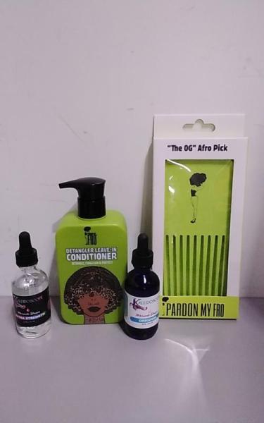 Health & Beauty - Kaleidoscope Miracle Drops, Pardon My Fro Detangler, Pardon My Fro Edge Boss Gel- MSRP $6,547