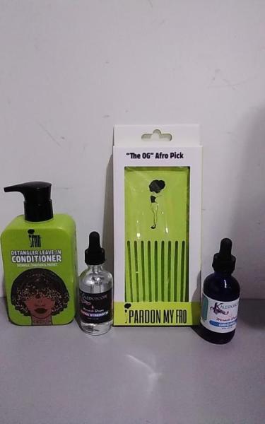 Health & Beauty - Kaleidoscope Miracle Drops, Pardon My Fro Detangler, Pardon My Fro Edge Boss Gel- MSRP $6,547