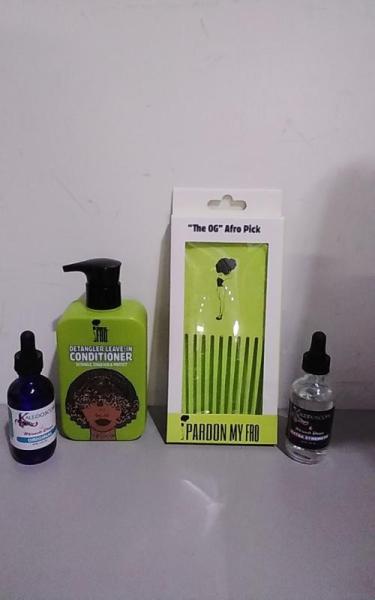 Health & Beauty - Kaleidoscope Miracle Drops, Pardon My Fro Detangler, Pardon My Fro Edge Boss Gel- MSRP $6,547