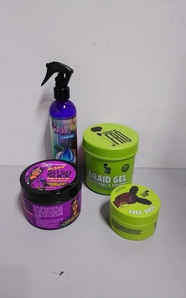 Health and Beauty - Kaleidoscope Miracle Drops, Da Brat Slick Gel, Pardon My Fro Braid Gel - MSRP $6,547