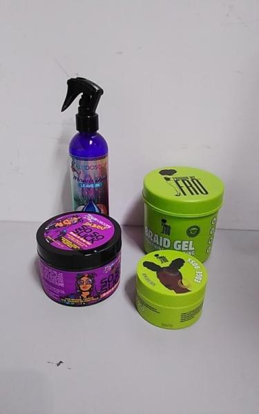 Health and Beauty - Kaleidoscope Miracle Drops, Pardon My Fro Hair Gel, Da Brat Slick Gel - MSRP $6,547