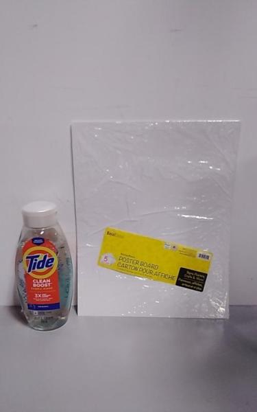 Bed Bath and Home - Royal Posterboard, Tide Fabric Rinse - MSRP $9,599