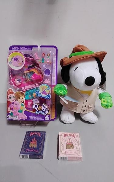 Toys - Bicycle Disney Princess, Disney Frozen Paint, Snoopy Plush - MSRP $3,673