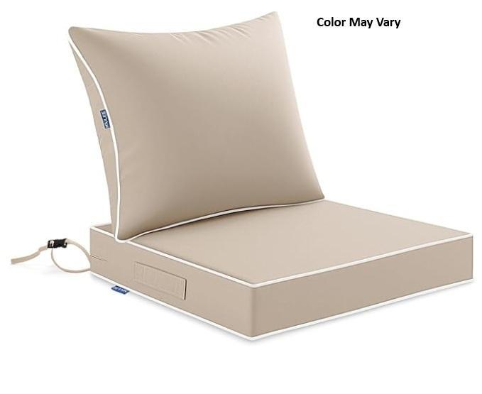 MIULEE Seat Cushion 24x24in, 5in Viscose Derived King Mattress Topper, Zoomster 14ft Trampoline Enclosure - MSRP $1,142