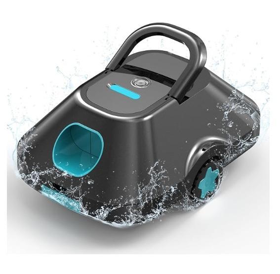 Cordless Robotic Pool Auto Cleaner, Nuzzle Firm Pillow Standard Size, Portable Fog/Smoke Machine 900W - MSRP $1,042