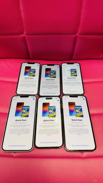 Apple iPhone 13 & 12 Pro 256GB, 22 units, MSRP: $22,028