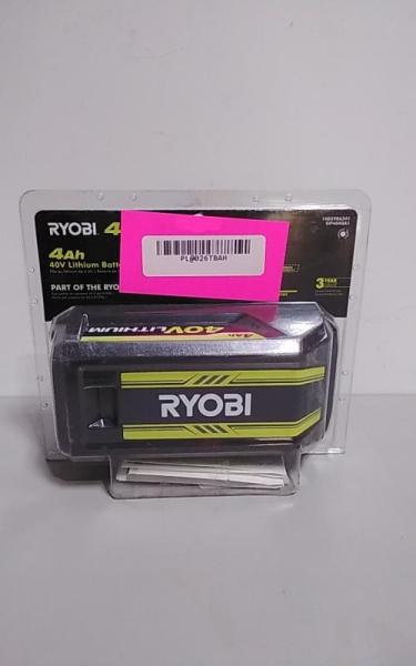 Ryobi 40V Lithium-Ion 4.0 Ah Battery - MSRP $159