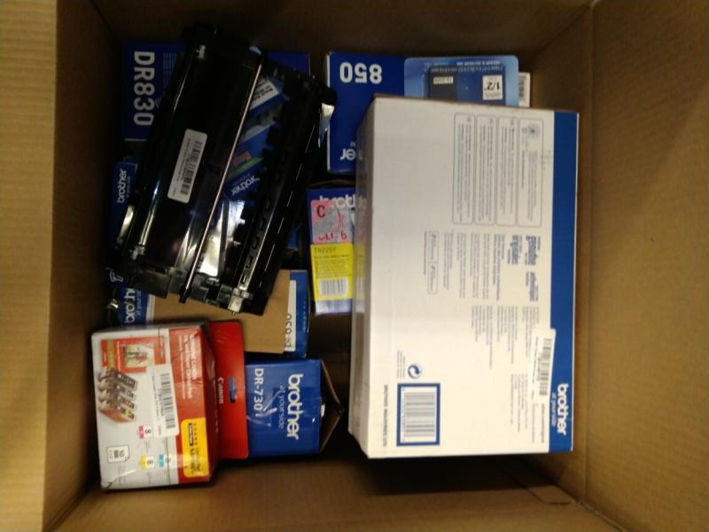 Printer Ink & Toner - Brother, Canon - MSRP $2,382