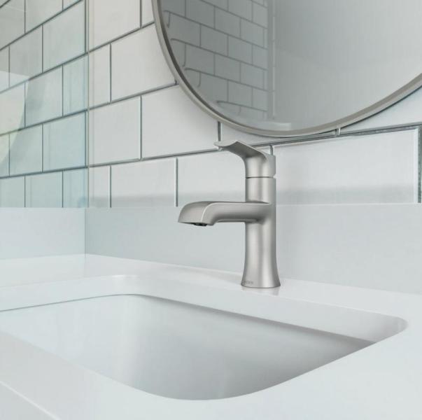 Truckload of Moen Liso Bathroom Sink Faucets - MSRP $277,632