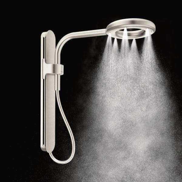 Moen One-Function Spa Showers in Spot Resist Brushed Nickel - MSRP $51,492