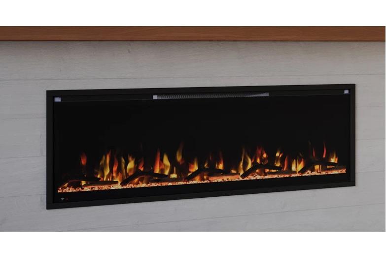 TRUCKLOAD -Housewares - Ultra Thin Aerus Slim Recessed/Wall Mounted Electric Fireplace, PVC Bubble House - MSRP $46,338