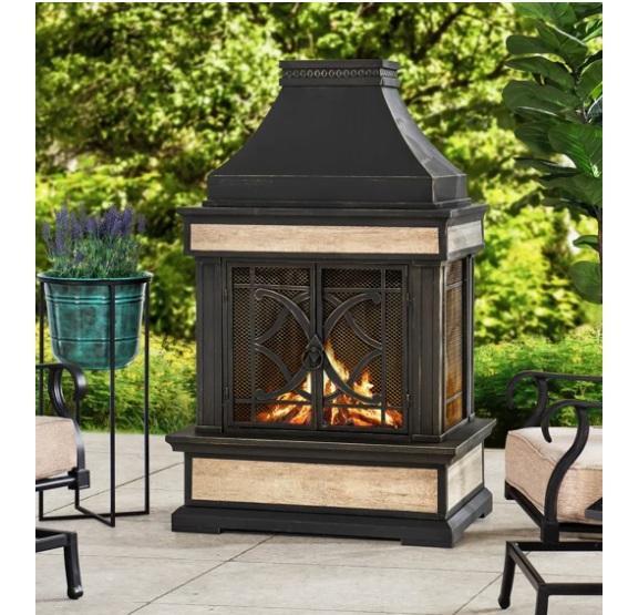 TRUCKLOAD - Housewares - Lakiaya 54" Kitchen Island 14-Light, Sunjoy Sofie Outdoor Fireplace, Sectionals - MSRP $51,022