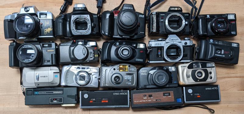 Cameras by Canon, Kodak, Nikon, Olympus & More, 100 Units MSRP $15,000