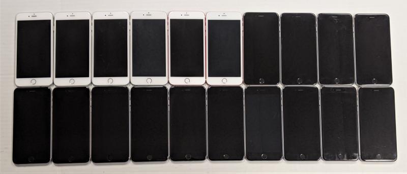 Apple iPhone 6S+, 32-128GB, 50 Units, Refurb, MSRP $42,750