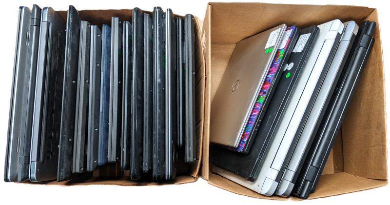 Laptops by Asus, Dell, Toshiba, & More, 22 Units, Refurb, MSRP $18,700