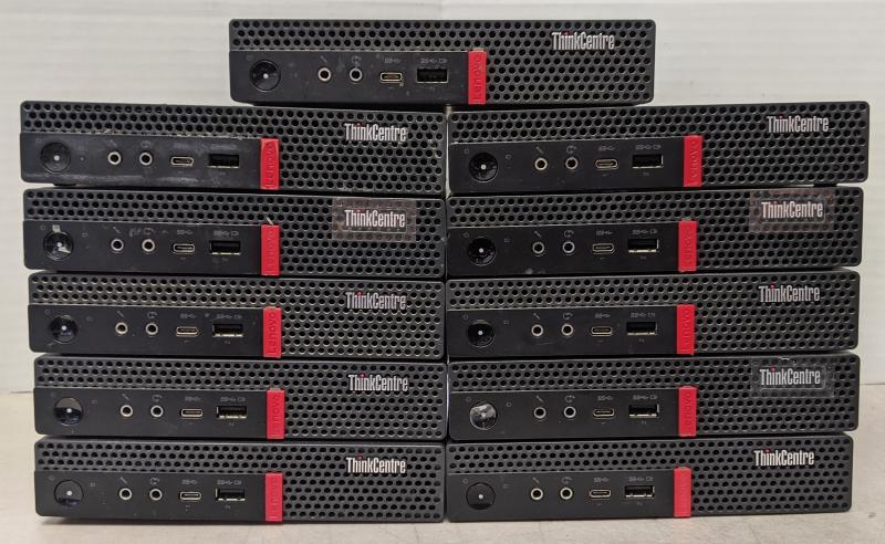 Lenovo ThinkCentre M920X, P340, & More, 57 Units, Refurb, MSRP $47,150