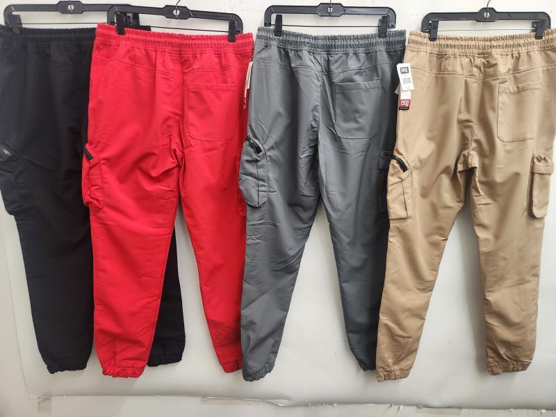 BRANDED MEN`S CLASSIC CARGO JOGGER PANTS MSRP: $6,336.00 
