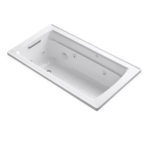 Kohler K-1122-0 Drop In Jetted Whirlpool Bathtub - MSRP $2,459