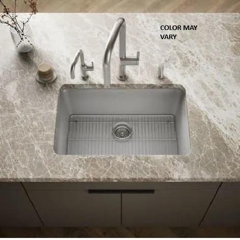 Kohler K-28000-CM6 Granite Composite Kitchen Sink - MSRP $523