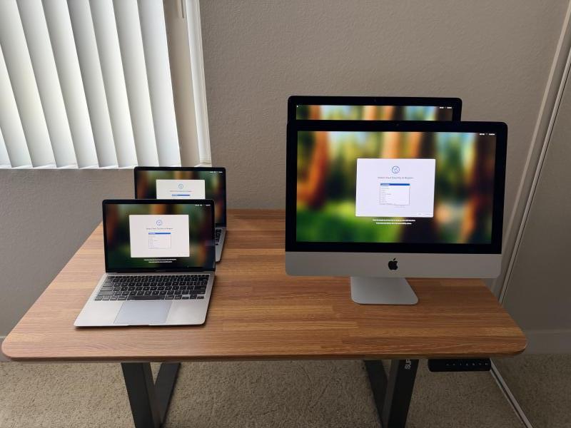 (4) Apple iMac & MacBook Air Bundle Tested & Functional