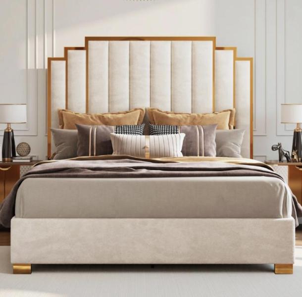 Furniture - Willa Arlo™ Interiors Bed, George Oliver Dining Table, Ivy Bronx Vanity Desk  - MSRP $2,087