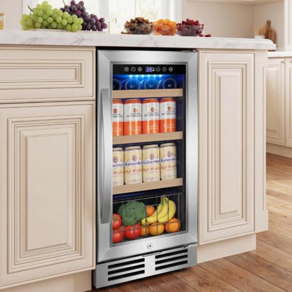 Furniture -Tittla Fridge, Ebern Designs Bed, Red Barrel Studio Kitchen Island - MSRP $2,819