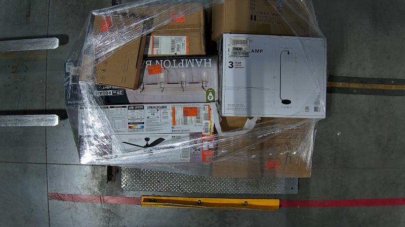 Lighting & Electrical - Capital Lighting, WDETR, LNC, Hampton Bay, HDC, GoYeel, Airsurfer, Breezary - Est Retail $3,595