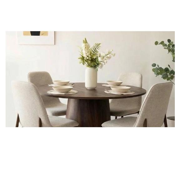 Housewares - Armless Loveseat Sleeper Sectional, Benvinda Pedestal Tabletop, Bernhard Upholstered Wood Bed -MSRP $1,283