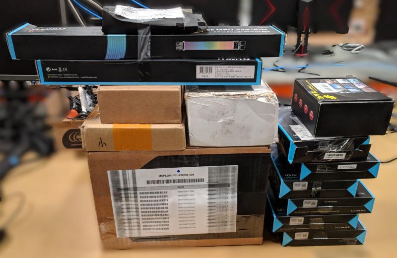 Gaming PC Computer Cooling / Power Accessory Lot & More - $4K