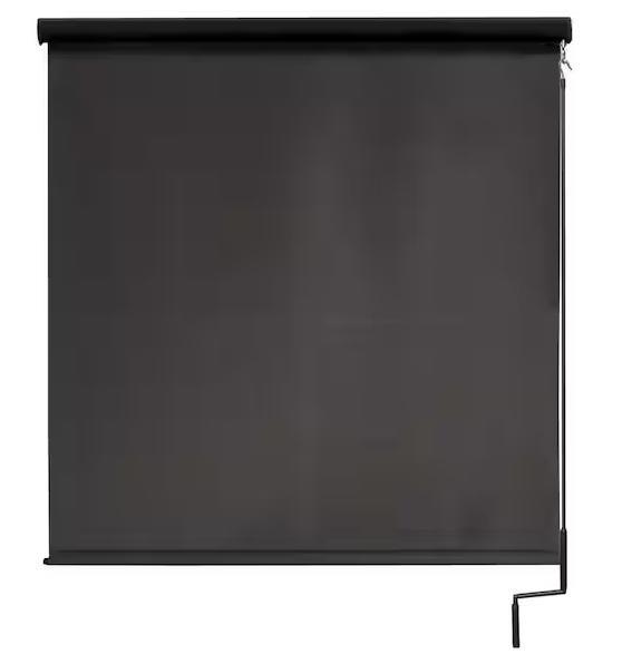 Window Decor- SeaSun Cordless Outdoor Patio Roll Shades, Rod Desyne, Chicology, Aosky, YELLOW BLINDS -Est Retail $4,158