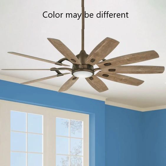 Home Decor - Minka Aire Ceiling Fan, Winston Porter Patio Chairs, Primrue 58'' Faux Fern Plant - MSRP $2,912