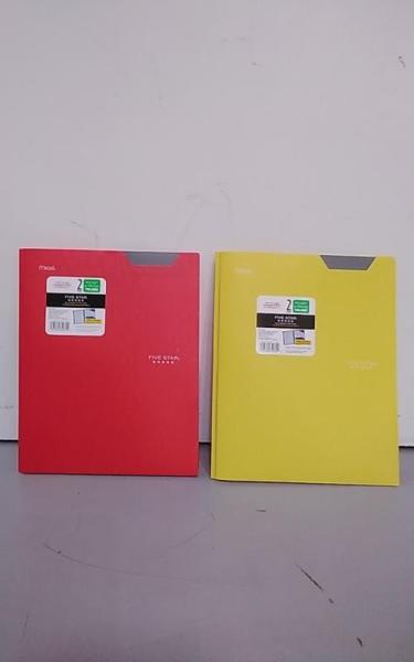 Five Star Stay-Put Pocket & Prong Folder in Assorted Colors - MSRP $10,224