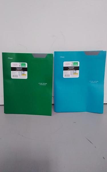 Five Star Stay-Put Pocket & Prong Folder in Assorted Colors - MSRP $10,224